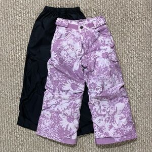 Columbia Kids Snow pants and Rain pants bundle!